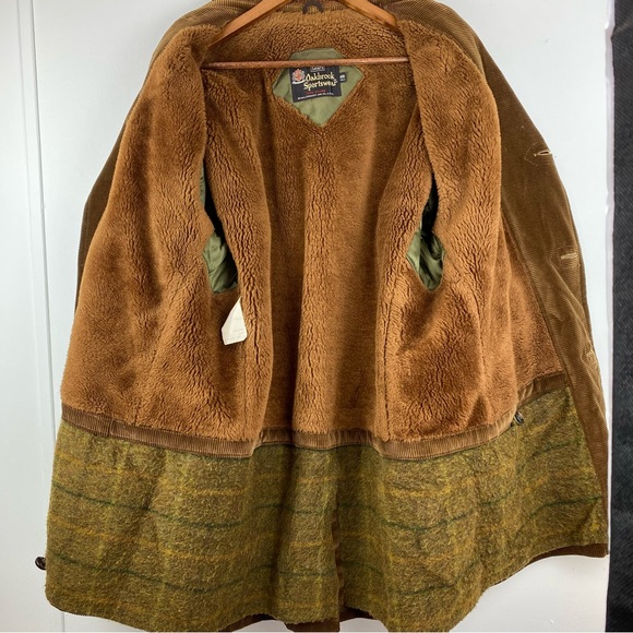 Vintage Oakbrook Sportswear size 46 Tall Men’s Brown Corduroy Button Up Coat - Picture 4 of 9